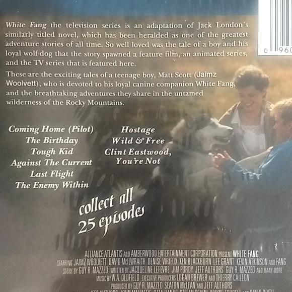 White Fang DVDs and Bonus CD, Factory Sealed box set - Picture 3 of 8